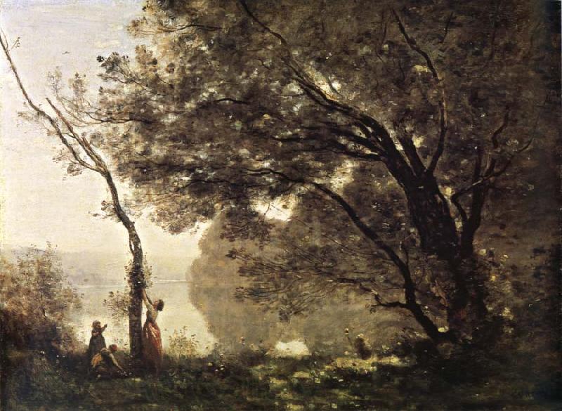 Corot Camille I remember of Mortefontaine Germany oil painting art